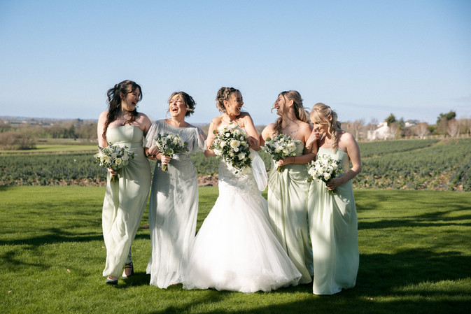 Bridal Party at The West Tower Ormskirk