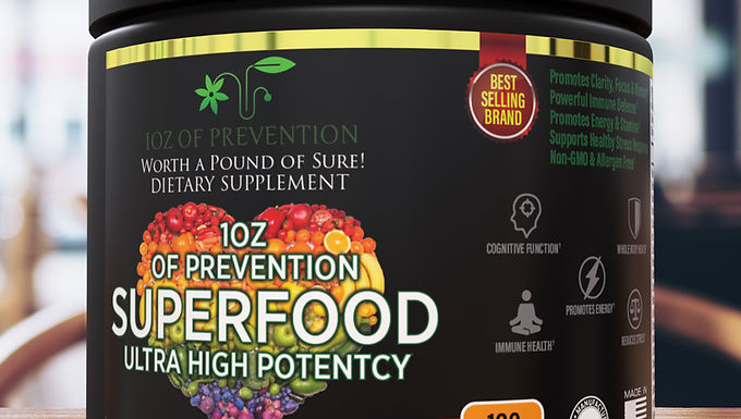 1OZ OF PREVENTION SUPERFOOD DIETARY SUPPLEMENT