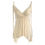 Thumbnail: Y2K No Boundaries Beige Fairycore camisole top (small)