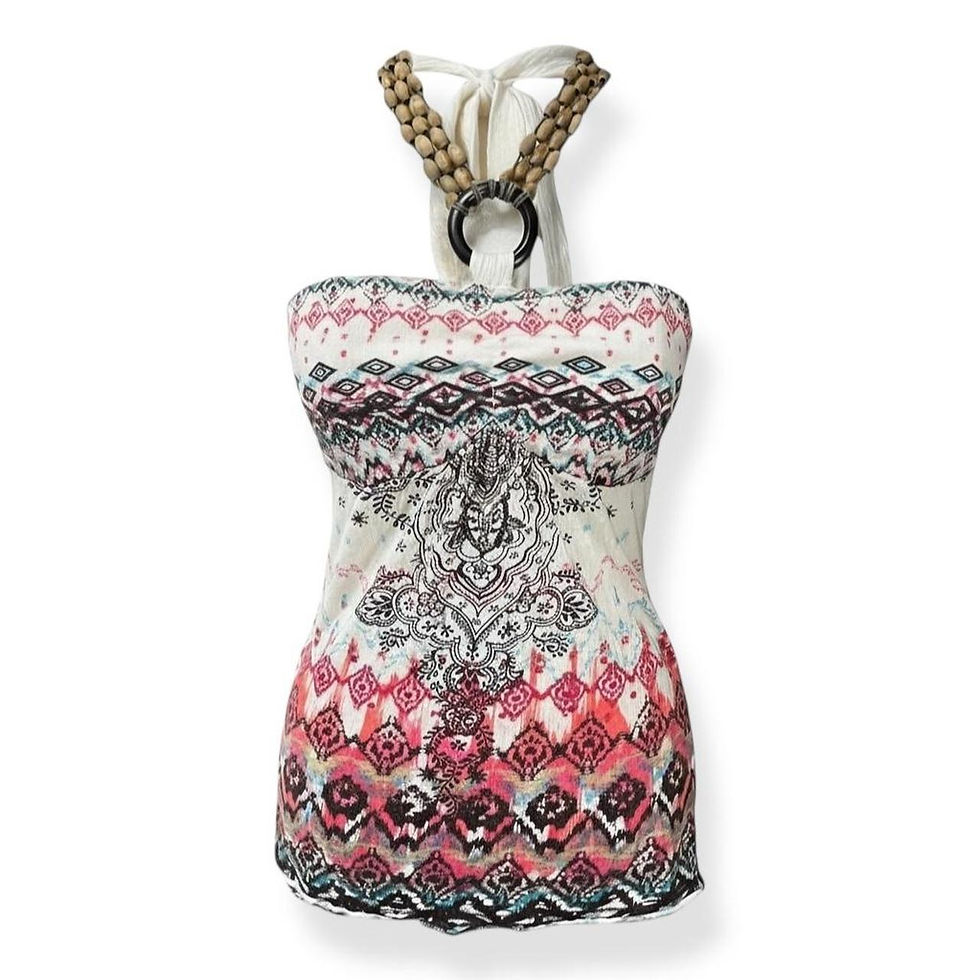 Y2K No Boundaries Festival Halter (small)