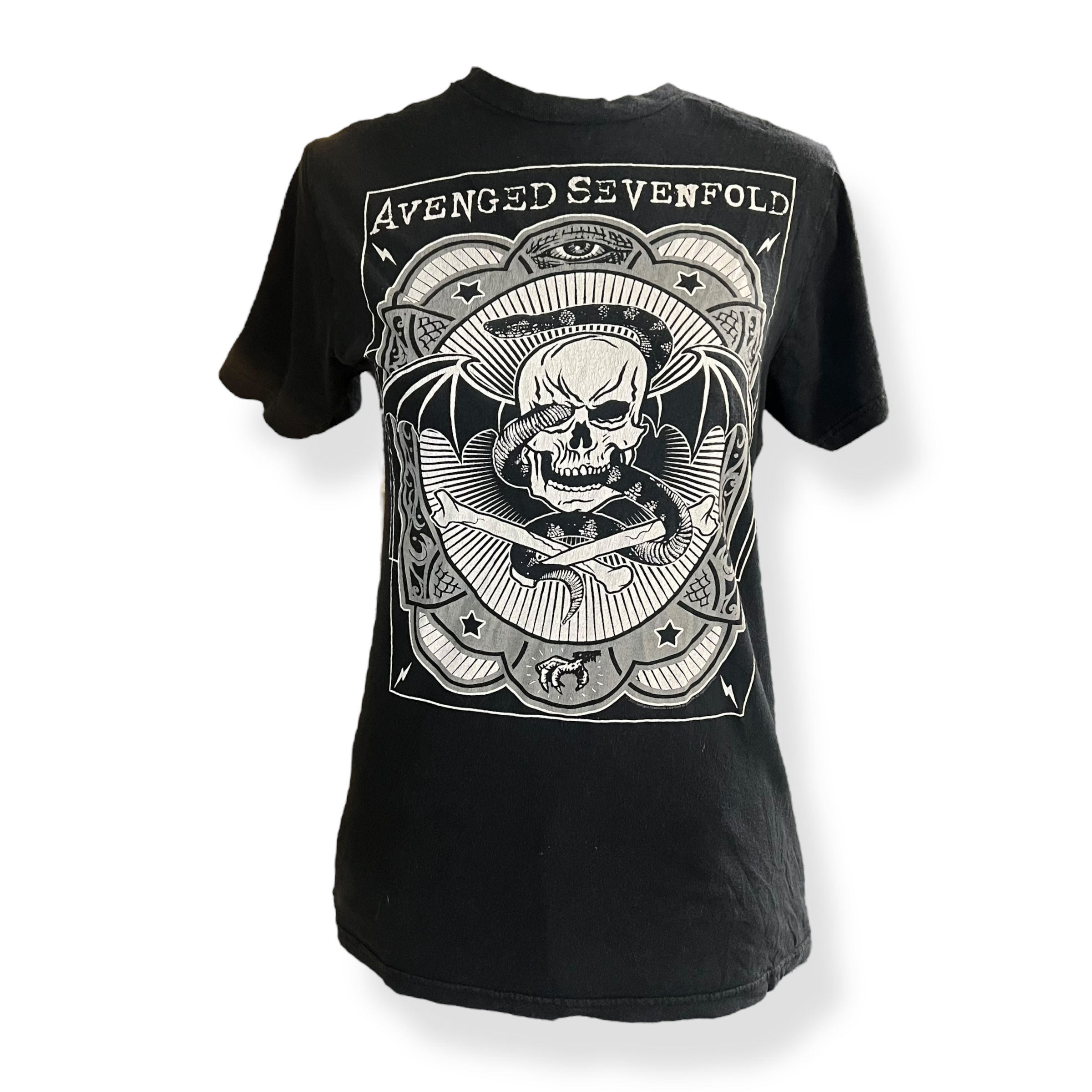 Y2K Avenged Sevenfold band tee (small)