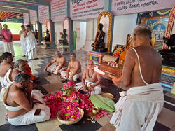 Sri Sivananda Theer tha Swamy Aradhanai was observed 30-03-26
