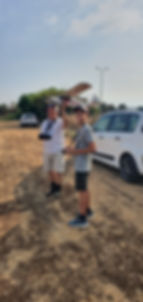 שיעור הטסה עם איתאי