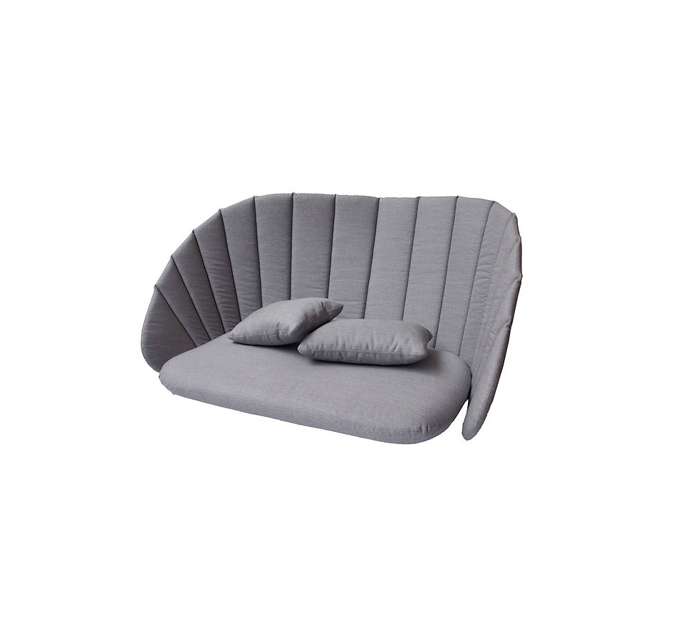 Thumbnail: Cane-line Peacock Outdoor Lounge Set – Sofa, 2 Chairs & Side Table
