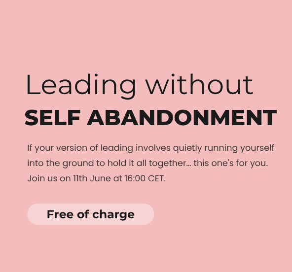 Leading without self-abandonment