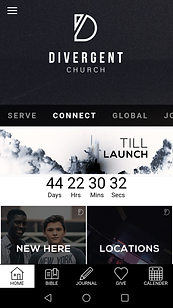 Churches Canberra, Divergent Church app
