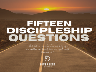 15 discipleship questions