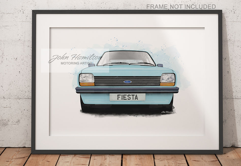 Thumbnail: Ford Fiesta Mk1 Popular/L illustration