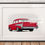 Thumbnail: 1957 Chevrolet Bel Air Art Print