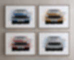 Thumbnail: Austin 1300 GT Artistic illustration Print