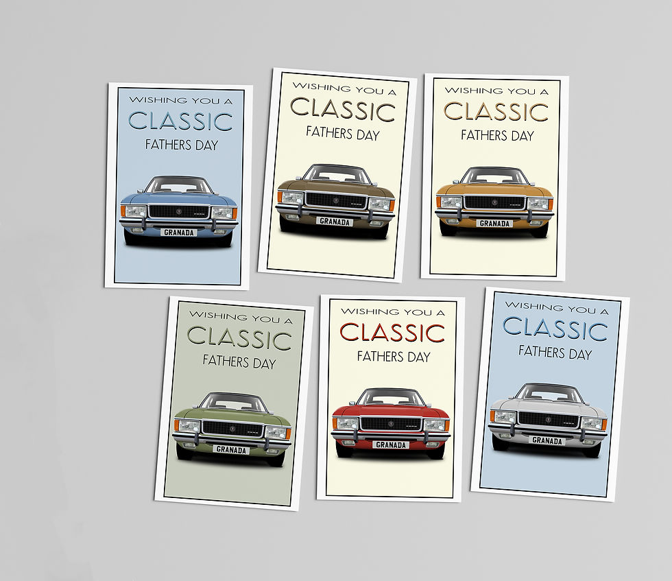 Thumbnail: Ford Granada Mk1 Greetings Card