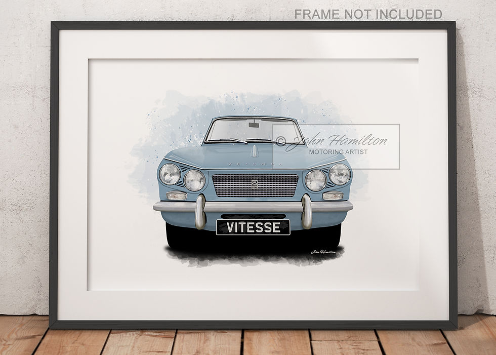 Thumbnail: Triumph Vitesse  2 Litre Convertible Art Print