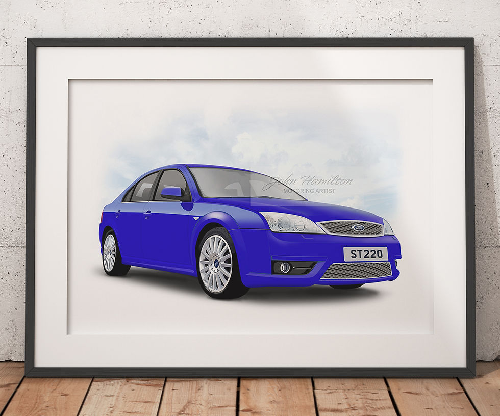 Ford Mondeo ST220 Art Print