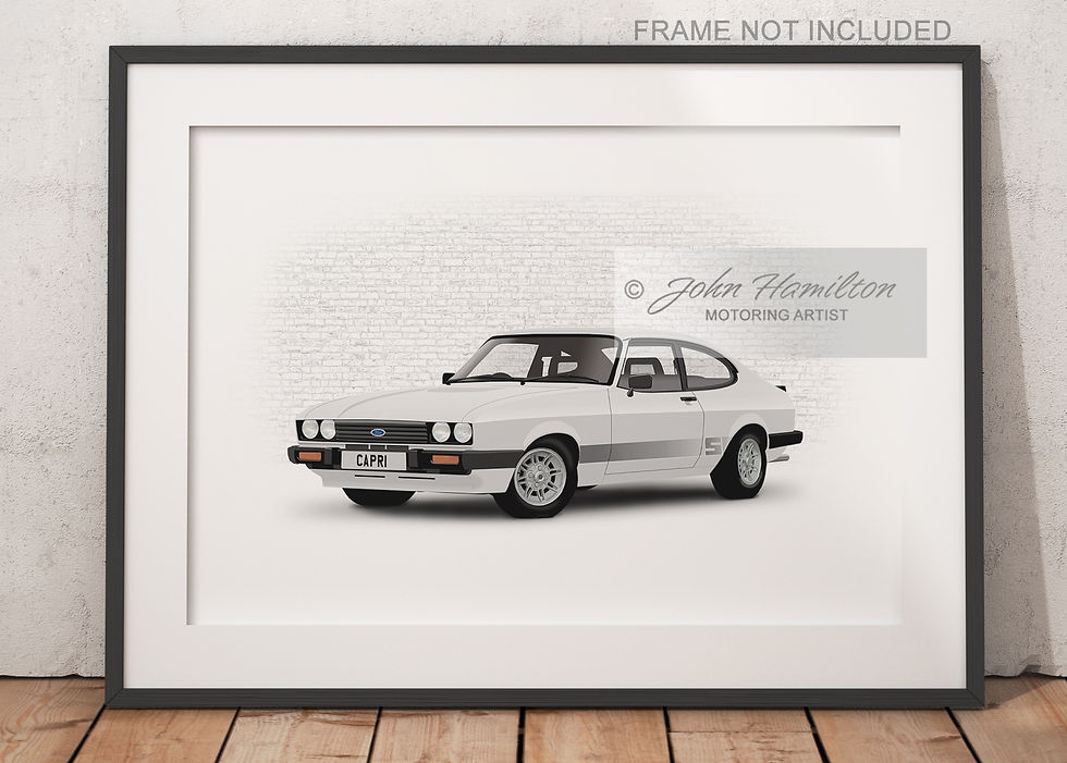 Thumbnail: Ford Capri Mk3 'S' illustration