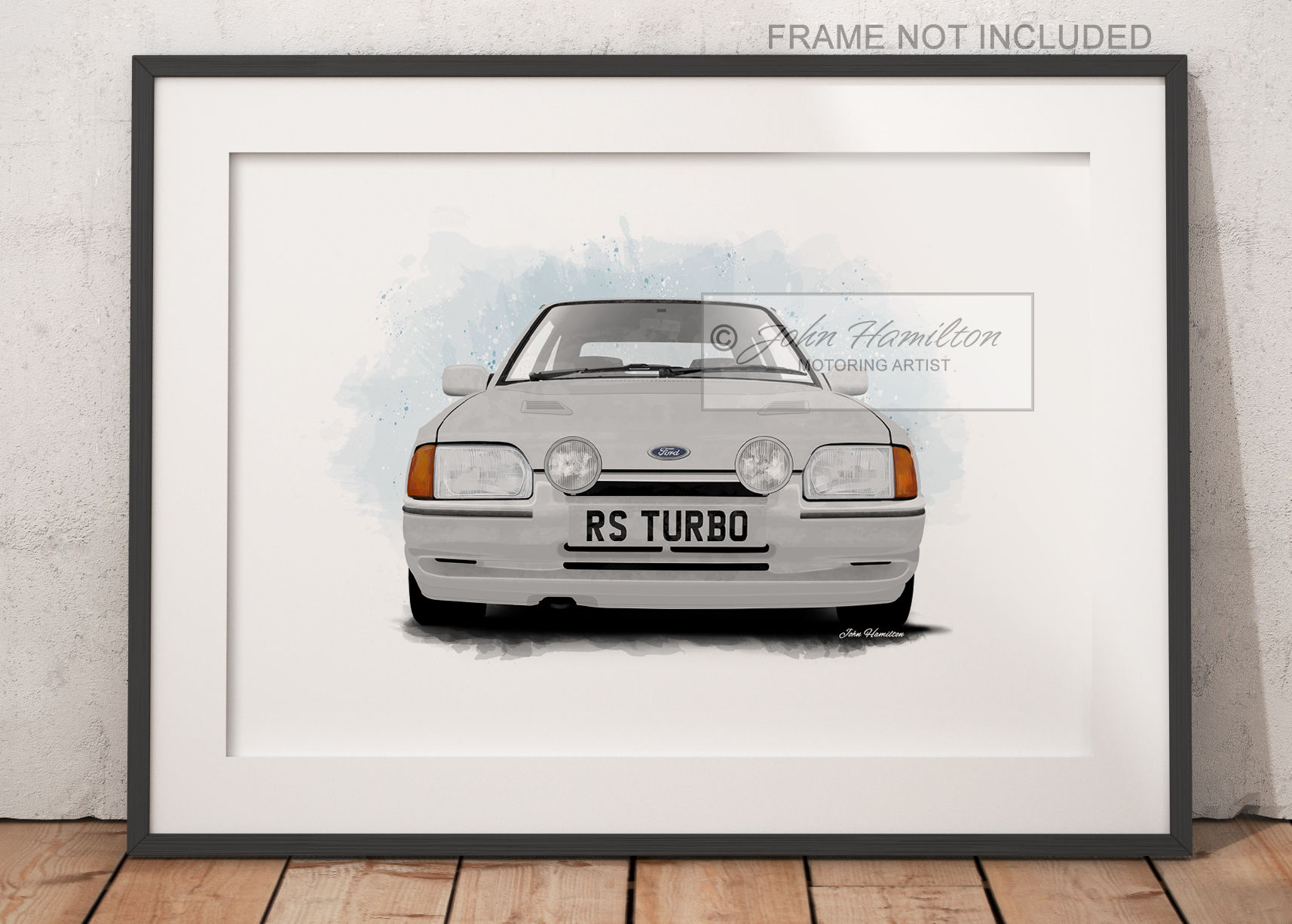 Escort Mk4 RS Turbo Art Print