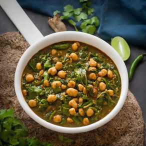 VEGAN FRIENDLY PALAK CHANA