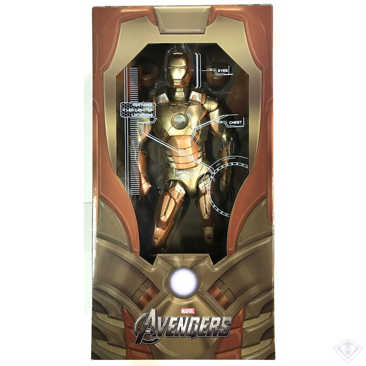 NECA MARVEL IRON MAN 1/4 SCALE 18" IRON MAN MARK XXI MIDAS