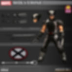 Thumbnail: MEZCO TOYZ ONE:12 MARVEL X-FORCE WOLVERINE PX EXCLUSIVE