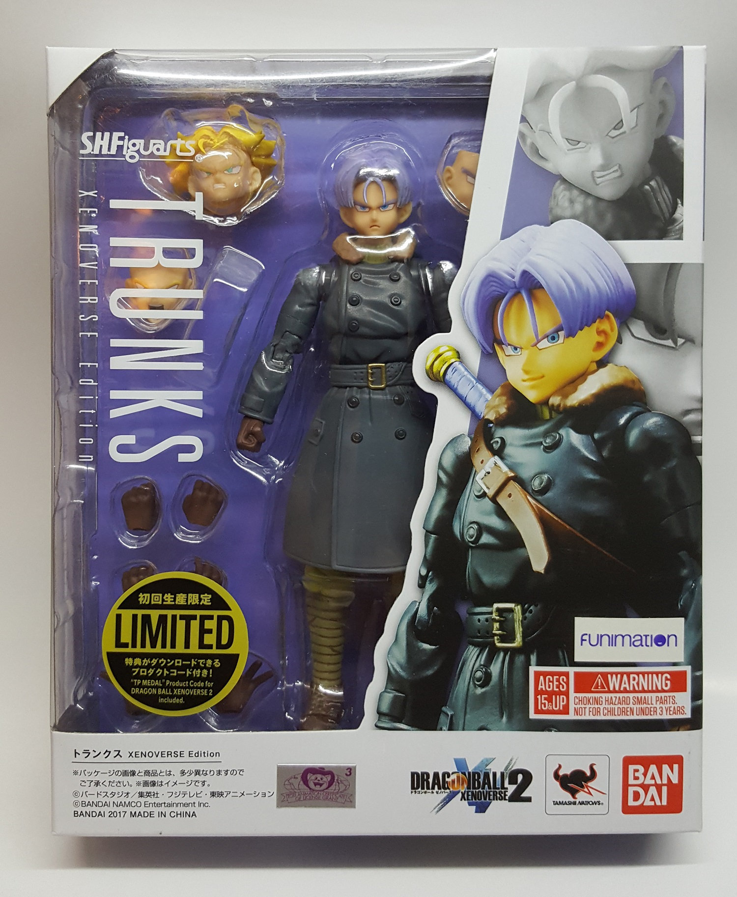 SH FIGUARTS DRAGON BALL Z TRUNKS XENOVERSE EDITION toyhideout