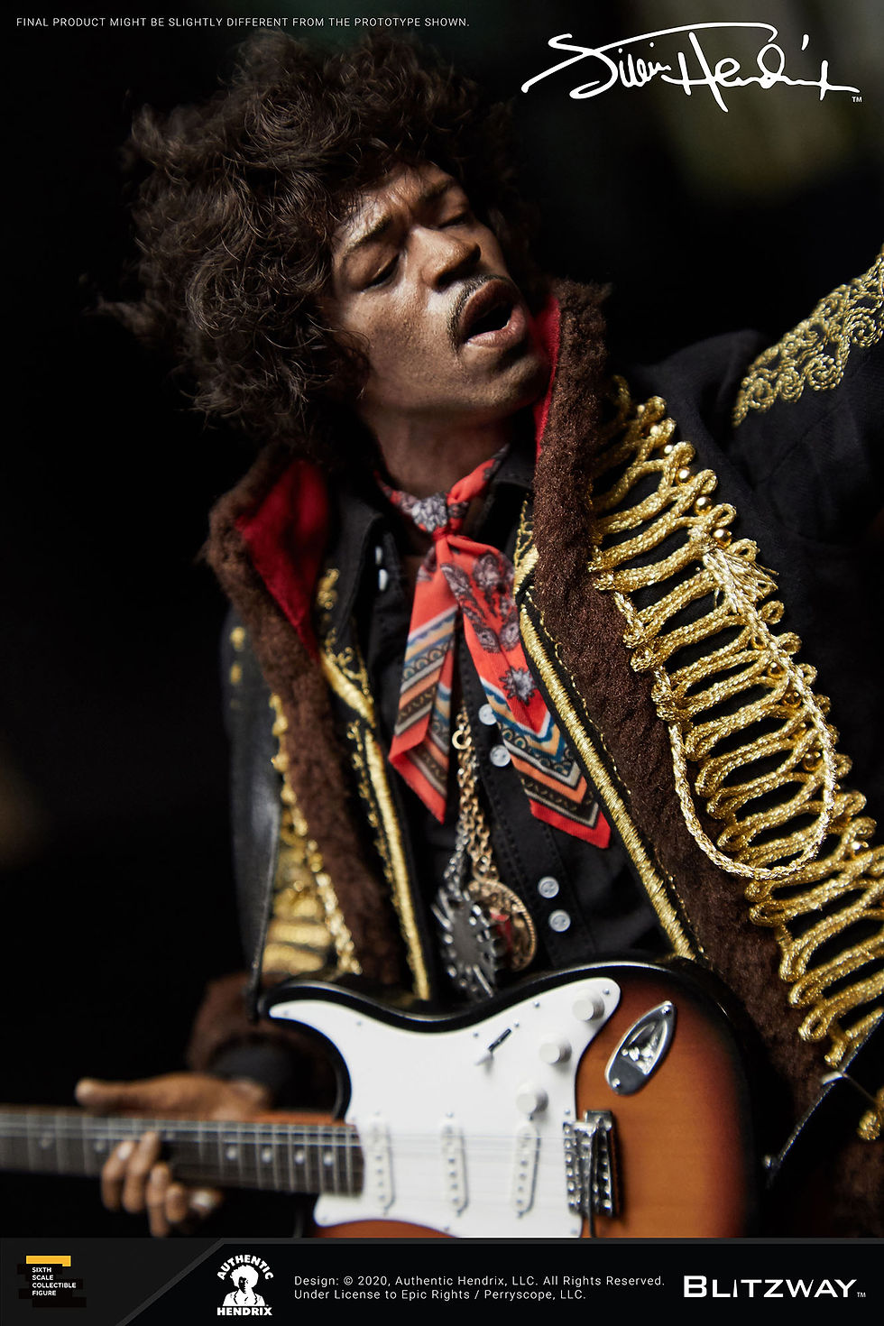 Thumbnail: BLITZWAY JIMI HENDRIX 1/6 SCALE ACTION FIGURE SET
