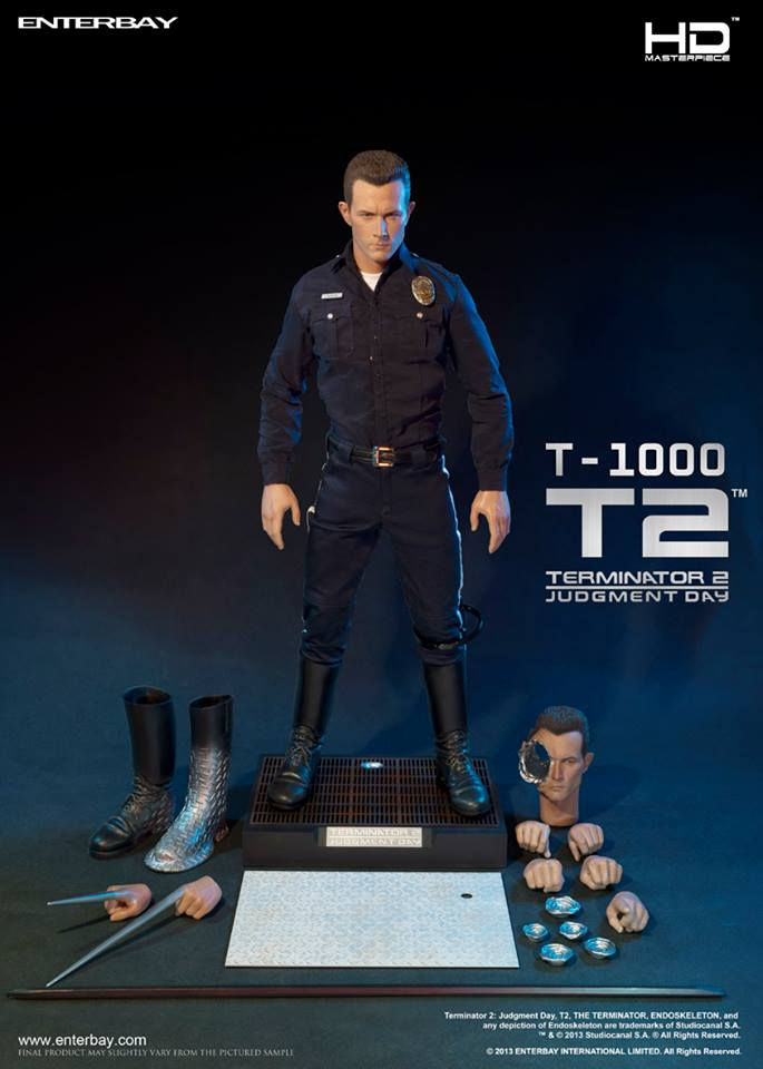 Thumbnail: ENTERBAY TERMINATOR 2 T-1000 1/4 SCALE ACTION FIGURE