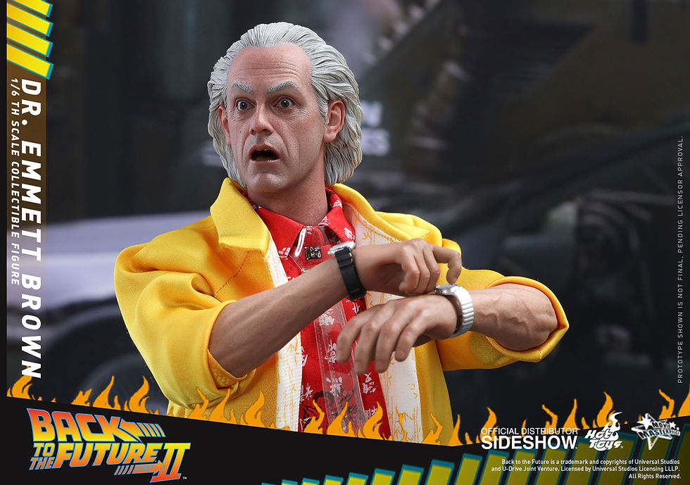 Thumbnail: HOT TOYS BACK TO THE FUTURE II DOC BROWN
