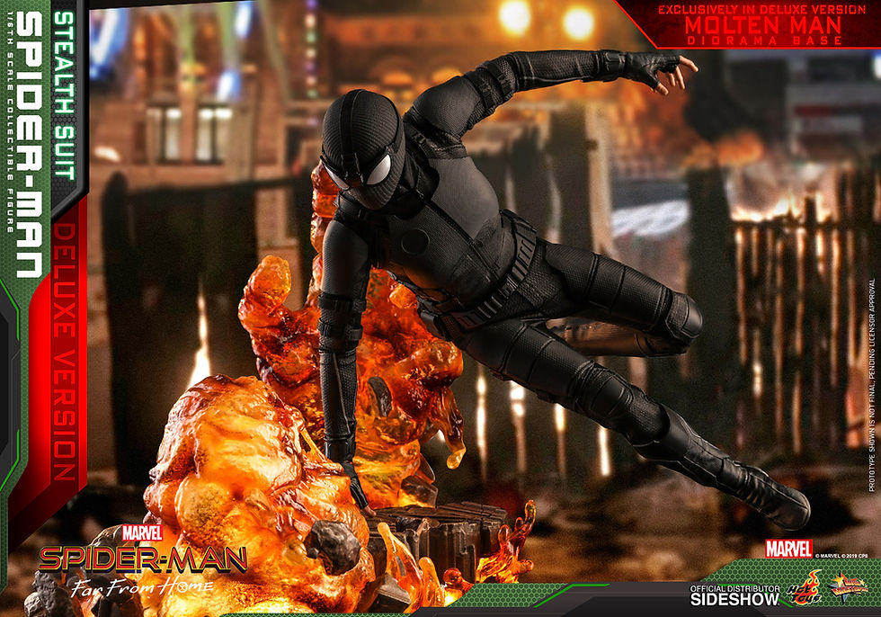 Thumbnail: HOT TOYS SPIDER-MAN FAR FROM HOME SPIDER-MAN STEALTH SUIT DELUXE