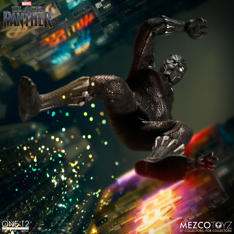 Thumbnail: MEZCO TOYZ ONE:12 MARVEL BLACK PANTHER