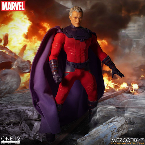 Mezco Toyz One:12 X-Men マグニートー 通常.Ver Mezco ONE:12 Collective Magneto Figure Photos & Order Info