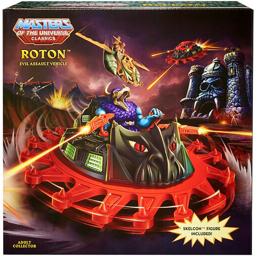 MASTERS OF THE UNIVERSE CLASSICS ROTON WITH SKELCON | toyhideout