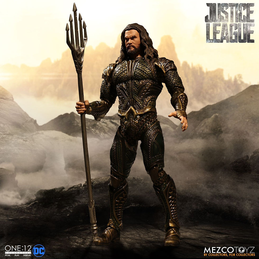 MEZCO TOYZ ONE:12 DC JUSTICE LEAGUE MOVIE AQUAMAN