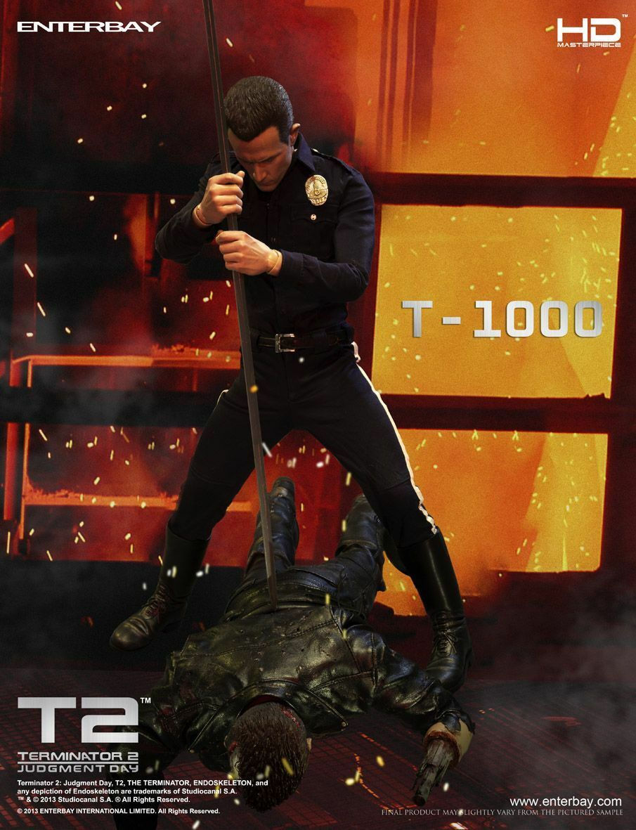 Thumbnail: ENTERBAY TERMINATOR 2 T-1000 1/4 SCALE ACTION FIGURE