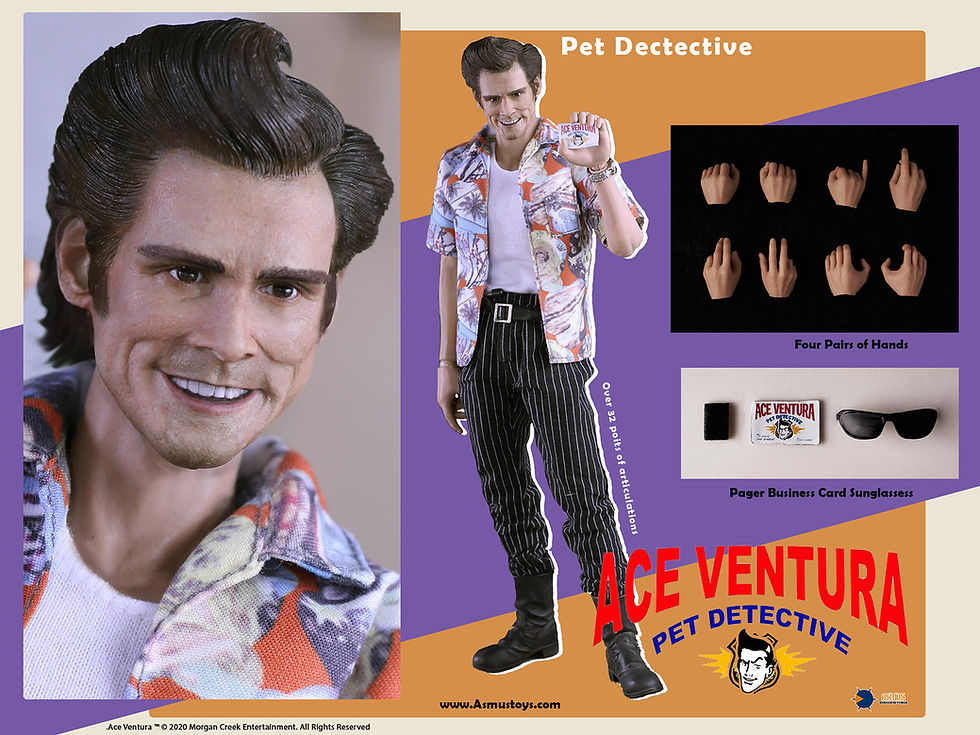 Thumbnail: ASMUS TOYS ACE VENTURA PET DETECTIVE 1/6 ACTION FIGURE