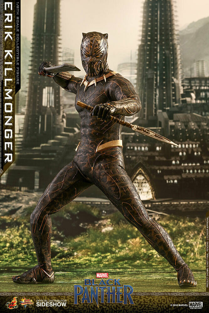 HOT TOYS BLACK PANTHER MOVIE ERIK KILLMONGER