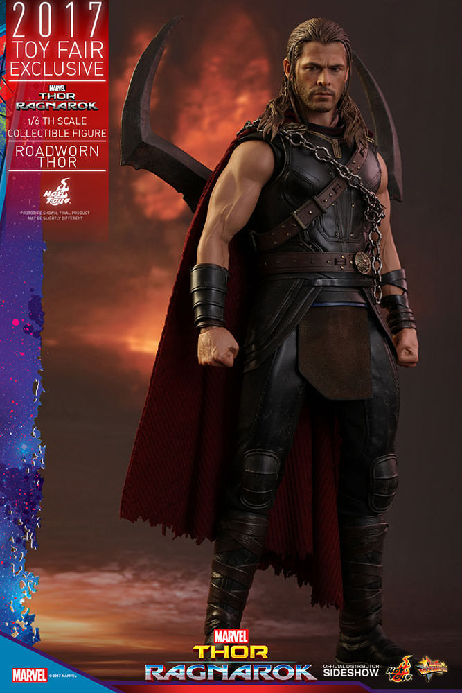 HOT TOYS THOR RAGNAROK ROADWORN THOR EXCLUSIVE