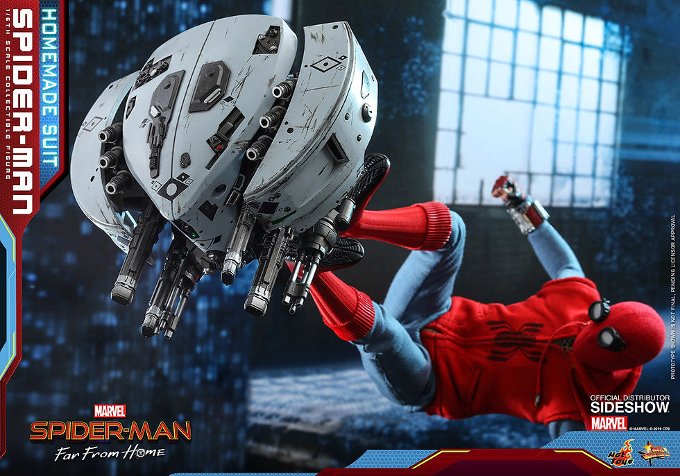 Thumbnail: HOT TOYS SPIDER-MAN FAR FROM HOME SPIDER-MAN HOMEMADE SUIT