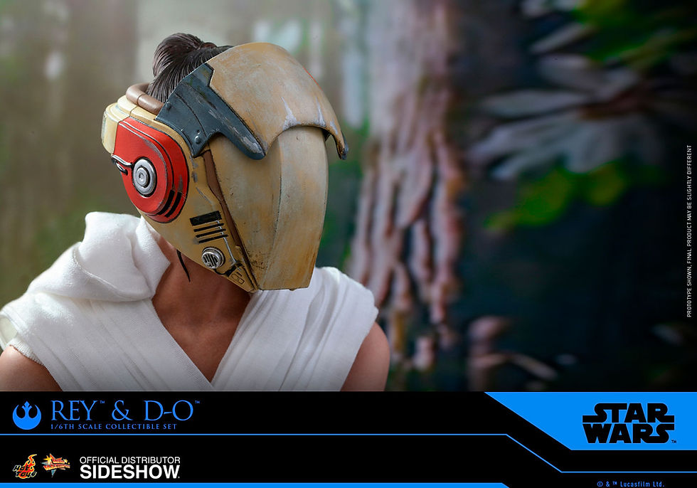 Thumbnail: HOT TOYS STAR WARS THE RISE OF SKYWALKER REY AND D-O