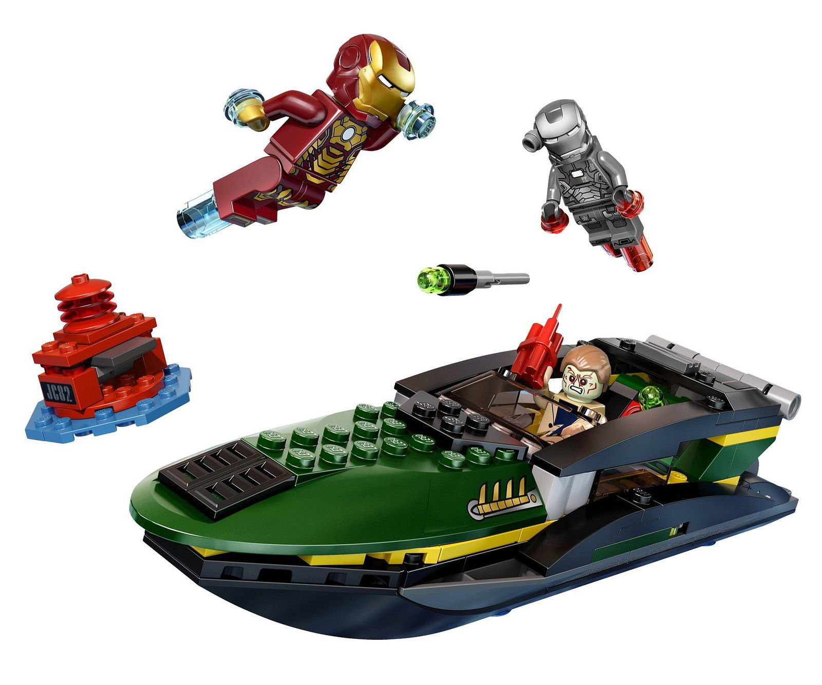 lego iron man 76006