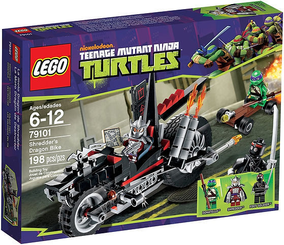 LEGO 79101 TEENAGE MUTANT NINJA TURTLES SHREDDER'S DRAGON BIKE