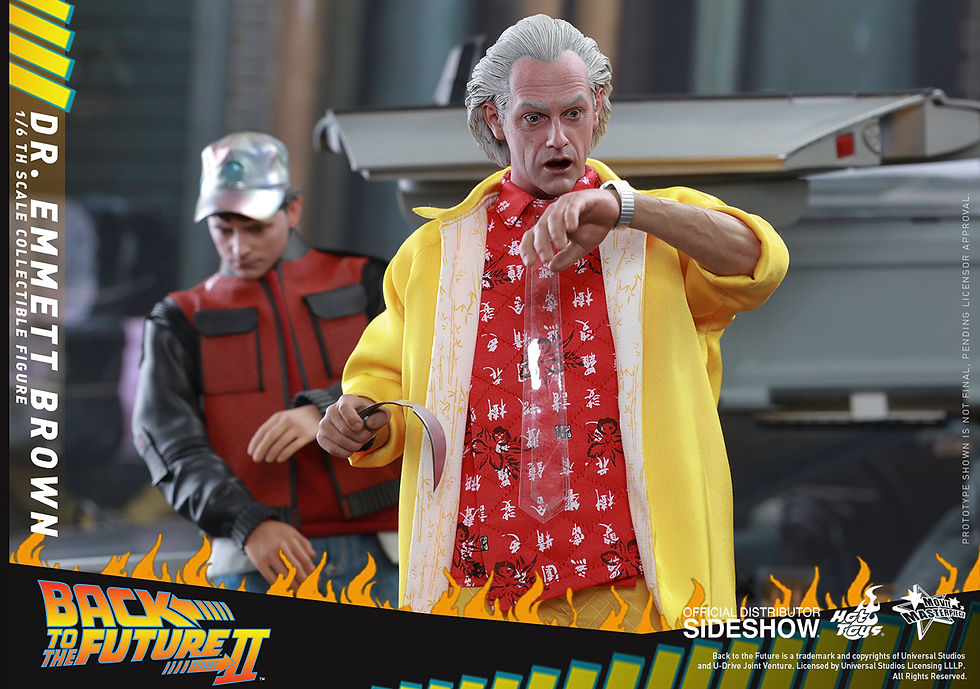 Thumbnail: HOT TOYS BACK TO THE FUTURE II DOC BROWN