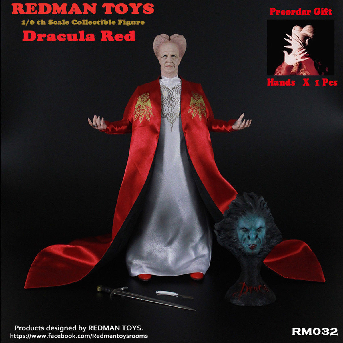 REDMAN TOYS DRACULA RED - BRAM STOKERS DRACULA