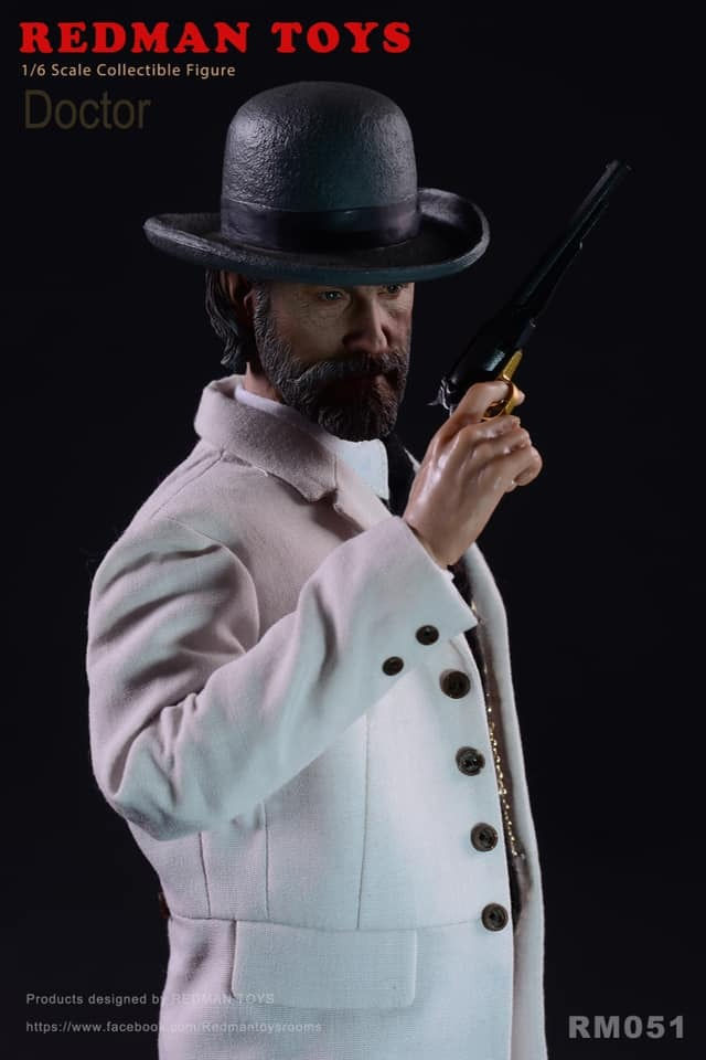 Thumbnail: REDMAN TOYS RM051 DOCTOR - DR. SCHULZ FROM DJANGO UNCHAINED