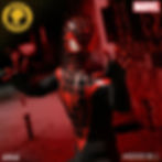 Thumbnail: MEZCO TOYZ ONE:12 MILES MORALES SPIDER-MAN EXCLUSIVE ACTION FIGURE