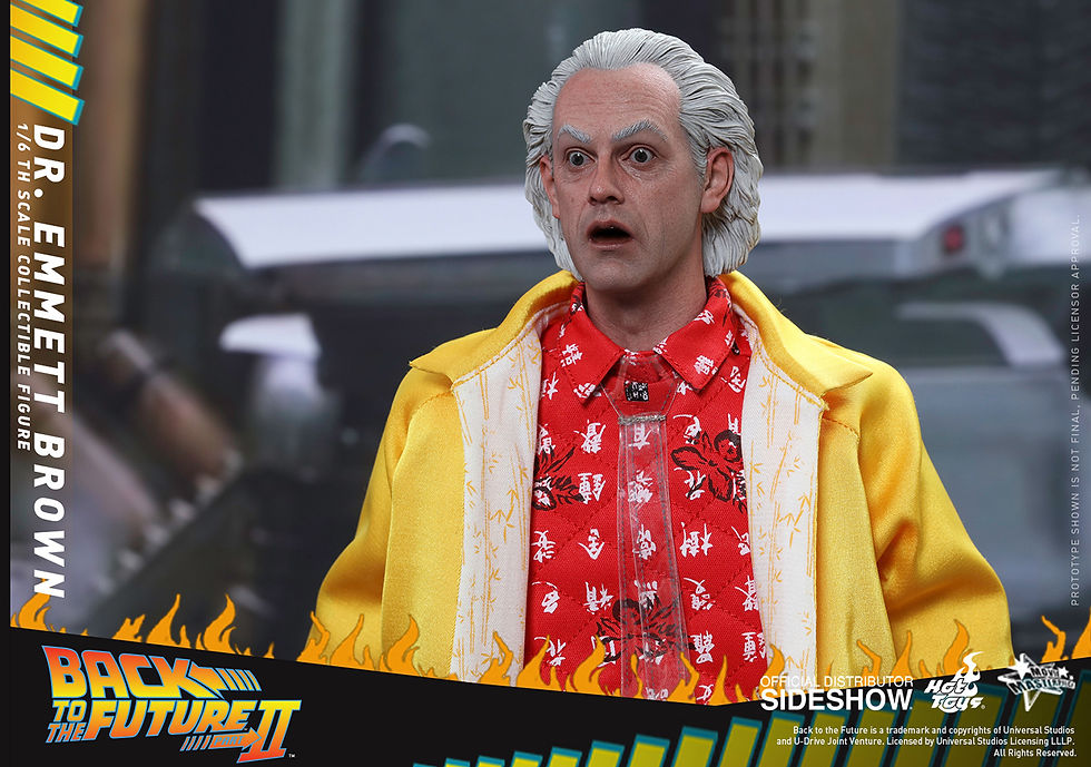Thumbnail: HOT TOYS BACK TO THE FUTURE II DOC BROWN