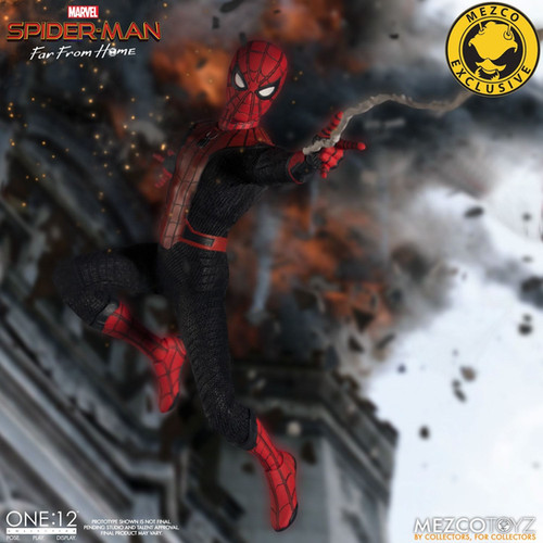 MEZCO TOYZ ONE:12 SPIDER-MAN FAR FROM HOME DELUXE EDITION SUMMER
