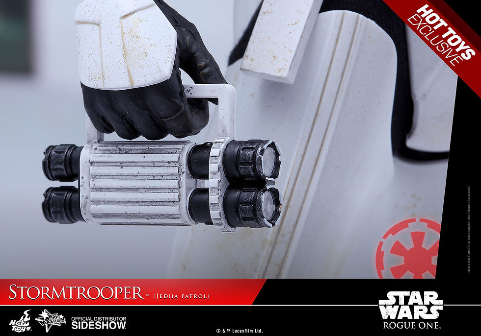 Thumbnail: HOT TOYS STAR WARS ROGUE ONE STORMTROOPER JEDHA PATROL EXCLUSIVE