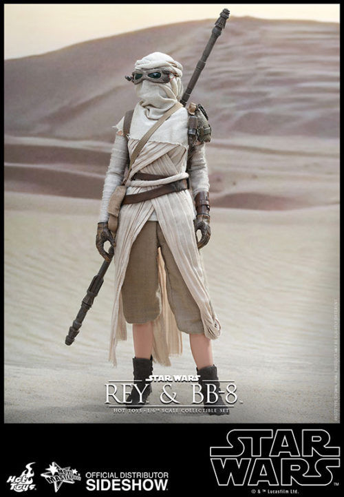 Thumbnail: HOT TOYS STAR WARS THE FORCE AWAKENS REY WITH BB-8