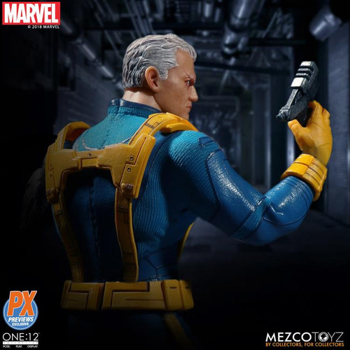MARVEL CABLE ONE:12 フィギュア Hot New Mezco 1/12 Marvel Cable Cable Man Action Figure Toy