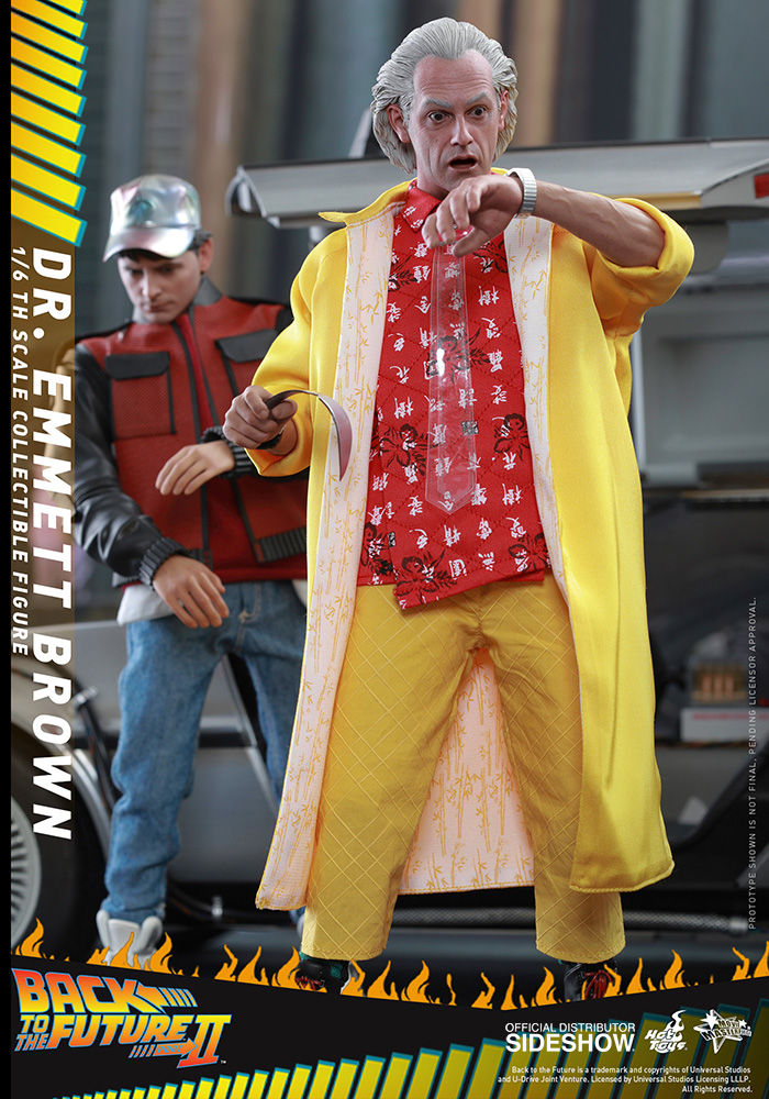Thumbnail: HOT TOYS BACK TO THE FUTURE II DOC BROWN