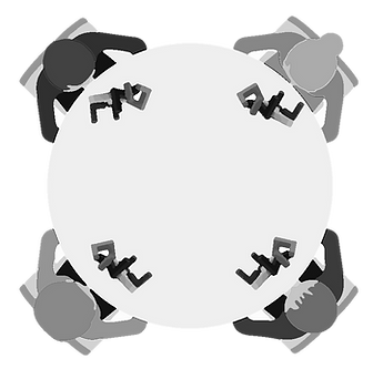 teamwork-concept-with-top-view-round-des